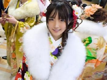 ガチ成人式ナンパ!!新成人になったばかりの美少女を袴のまま性行為