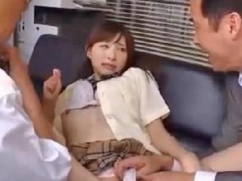 誘拐した女子校生に遠慮なく3P性的暴行顔面射精を仕掛けて一部始終を撮影!!