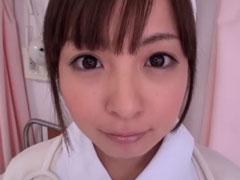 可愛いナースに看病してもらって最後はお口に射精!!