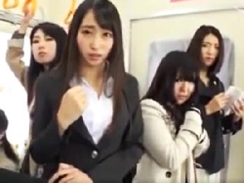 電車の中で時を止めて挿入し放題!!片っ端から種付け性暴行W