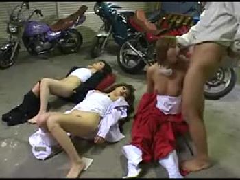 気合の入ったレディスどもは時間を止めて犯して顔面射精で征服!!