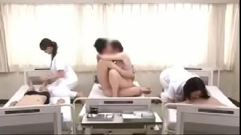 患者さんの溜まった精液を全部吸い取る新人ナース