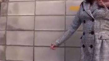 心ゆくまで性調教して性奴隷化させたお姉さんと公衆便所で変態プレーW