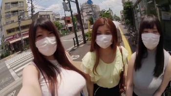 巨乳だらけのオフ会で股間の穴へ挿入したまま射精し放題