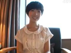 出会い系で知り合ったショート娘とホテル性交