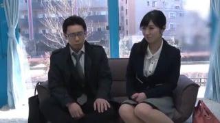 早漏な会社員のお悩みを解決すべく素人お姉さんが特訓してあげる