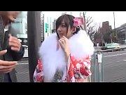 ナンパした成人式帰りの綺麗な浴衣女子をラブホテルへ連れ込み性交 麻里梨夏