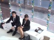 既婚上司が高額報酬に負けて部下OLとハメ撮りするW