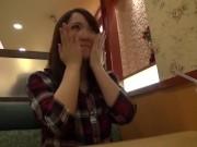 AVの世界に飛び込んだ素人巨乳娘が大胆に股を開いてグイグイ挿入されるペニスに悶絶W