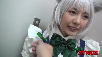 田舎レイヤーにプロカメラマンだと嘘ついて口内性交を強要W