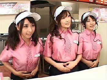ファーストフード店で働く絶世美女たちをタイムストップさせて思う存分ヤリ倒す