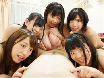 高学歴巨乳女子大生の男子禁制女子寮に女の体を知らない男を放り込んだ結果…王様ゲームで大乱交