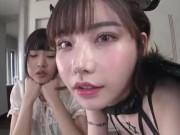 小悪魔巨乳美少女が頻繁に痴女責めしながら精液を全部搾取していく