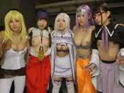 コスプレ集団撮影会はいつの間にか乱交パーティ会場に変わります