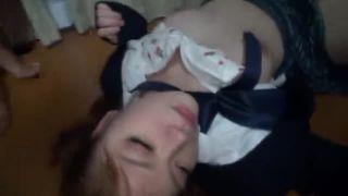 帰宅中の美少女女子校生が極悪集団に尾行される→ついに捕獲されて容赦ない中出し性暴行