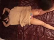 ビーチで声をかけられた巨乳ギャルがきわどいマッサージでスイッチオンしてアヘ顔イキ