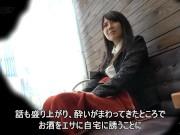 マジックミラー号から降りてきたばかりの素人人妻を再ナンパ→ついてきたので連続SEX