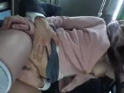 痴漢されたい願望がある巨乳お姉さんはミニスカートで満員バスに乗り込み願いが叶います