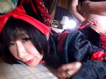 【丹雫ひよ】某ごすろり亜神に変身した爆乳コスプレイヤーと甘々騎乗位SEX!!