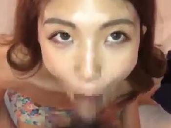 モデル級美人お姉さんがねっとりペニ棒を舐めてズンズン突かれる挿入撮り映像