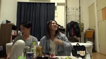 巨乳素人娘を部屋に連れ込んだら完全に酒で深酔いしてエロモード突入