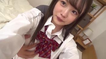 大好きな先生と股間を濡らしながら挿入撮りする淫らな美少女女子校生