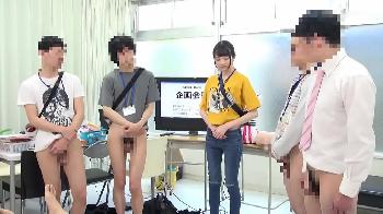セクロスな会社に就職した童顔娘は早速ワイセツエロ企画に参加させられます