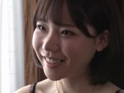 巨乳ボブの美少女と性行為